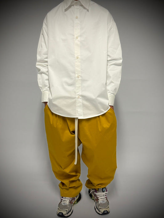 pantalone senape oversize