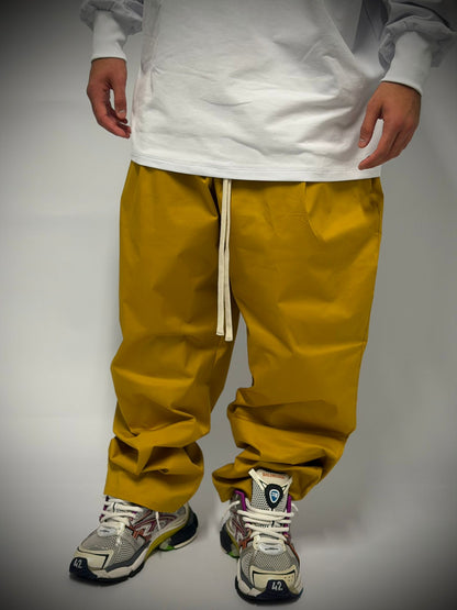 pantalone senape oversize