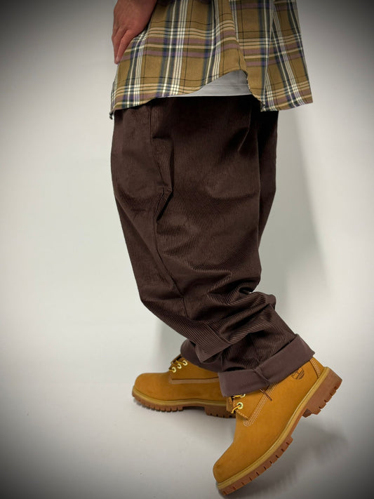 pantalone di velluto a costine