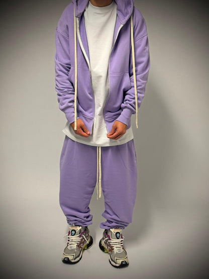 tuta lilla  oversize