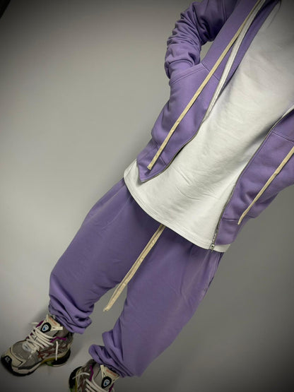 tuta lilla  oversize