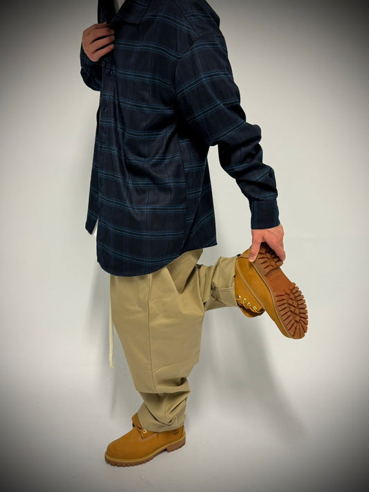 pantalone beige scuro